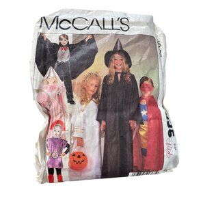 80s McCalls 9235 Children Costume Sewing Pattern Size Medium 1984 DIY Crafts CUT
